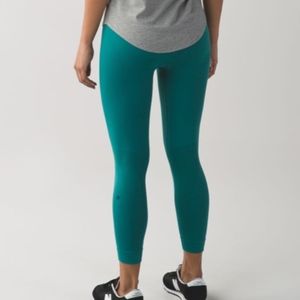 Lululemon Zone In Crop Forage Teal 8